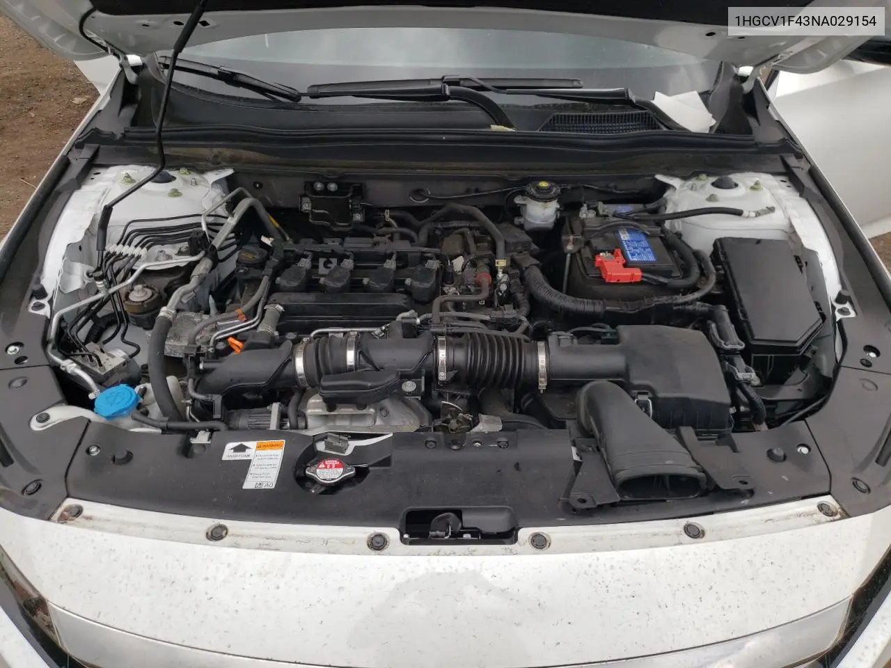 2022 Honda Accord Sport Se VIN: 1HGCV1F43NA029154 Lot: 62194765