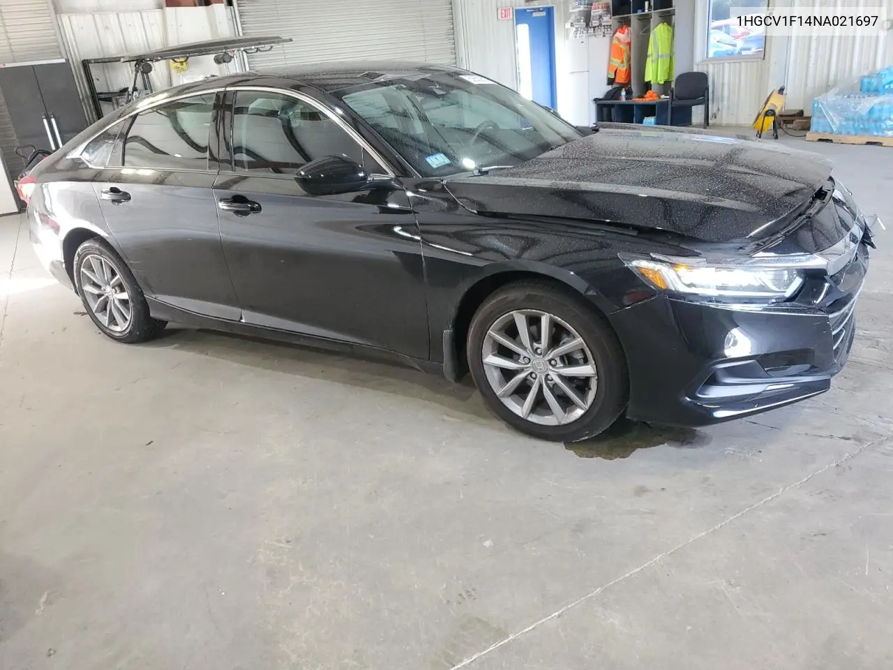2022 Honda Accord Lx VIN: 1HGCV1F14NA021697 Lot: 62632875