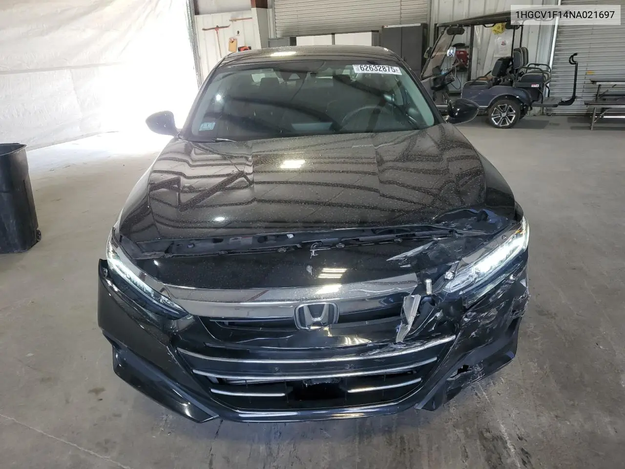 2022 Honda Accord Lx VIN: 1HGCV1F14NA021697 Lot: 62632875