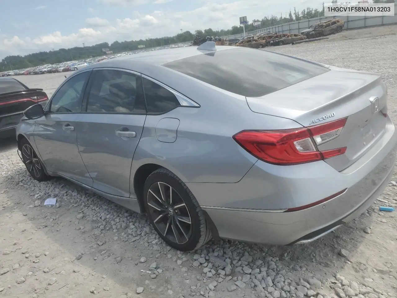 2022 Honda Accord Exl VIN: 1HGCV1F58NA013203 Lot: 62833745
