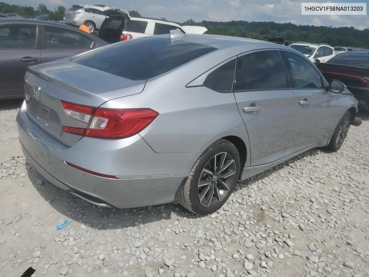 2022 Honda Accord Exl VIN: 1HGCV1F58NA013203 Lot: 62833745