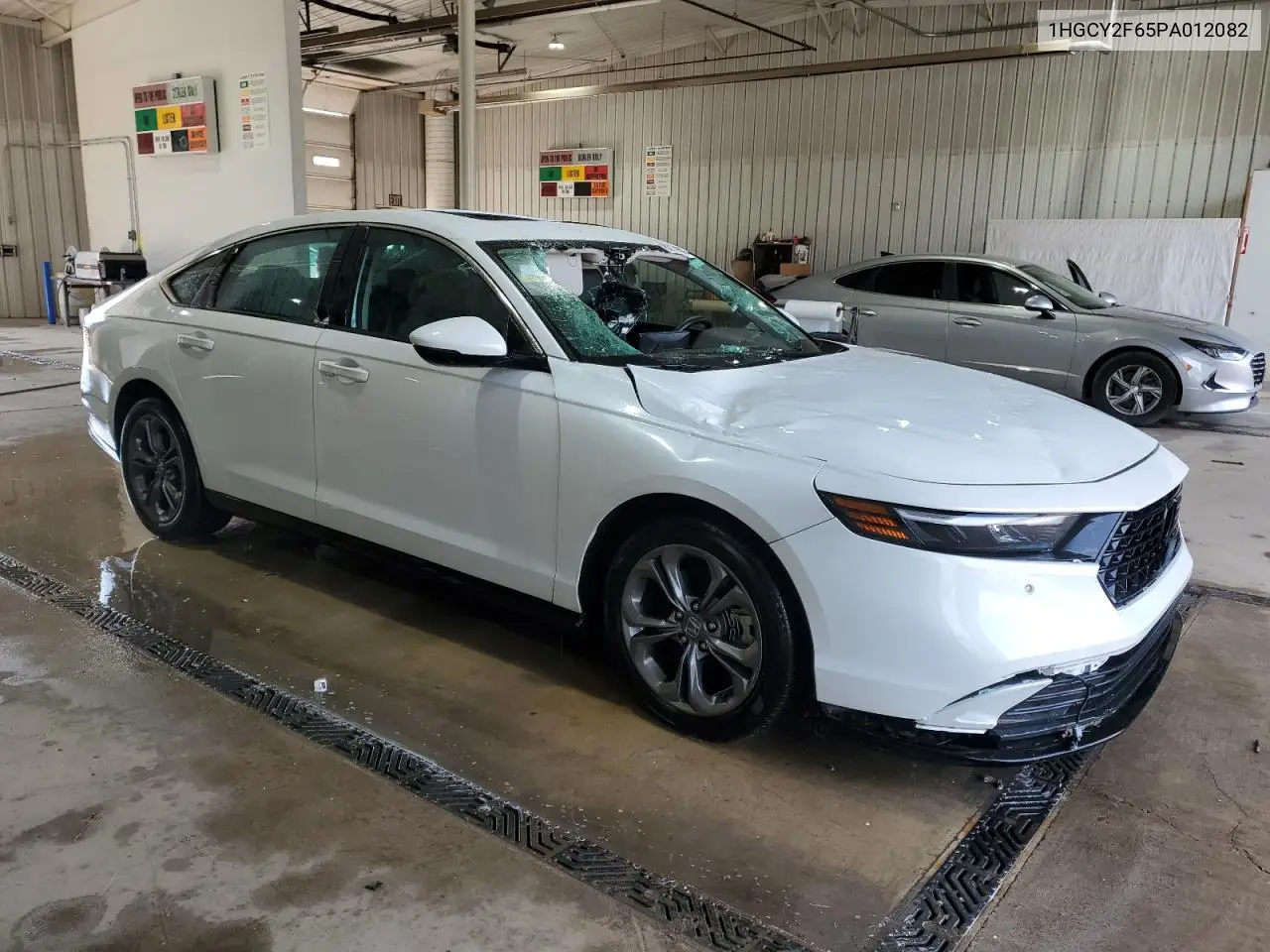 2023 Honda Accord Hybrid Exl VIN: 1HGCY2F65PA012082 Lot: 62739885