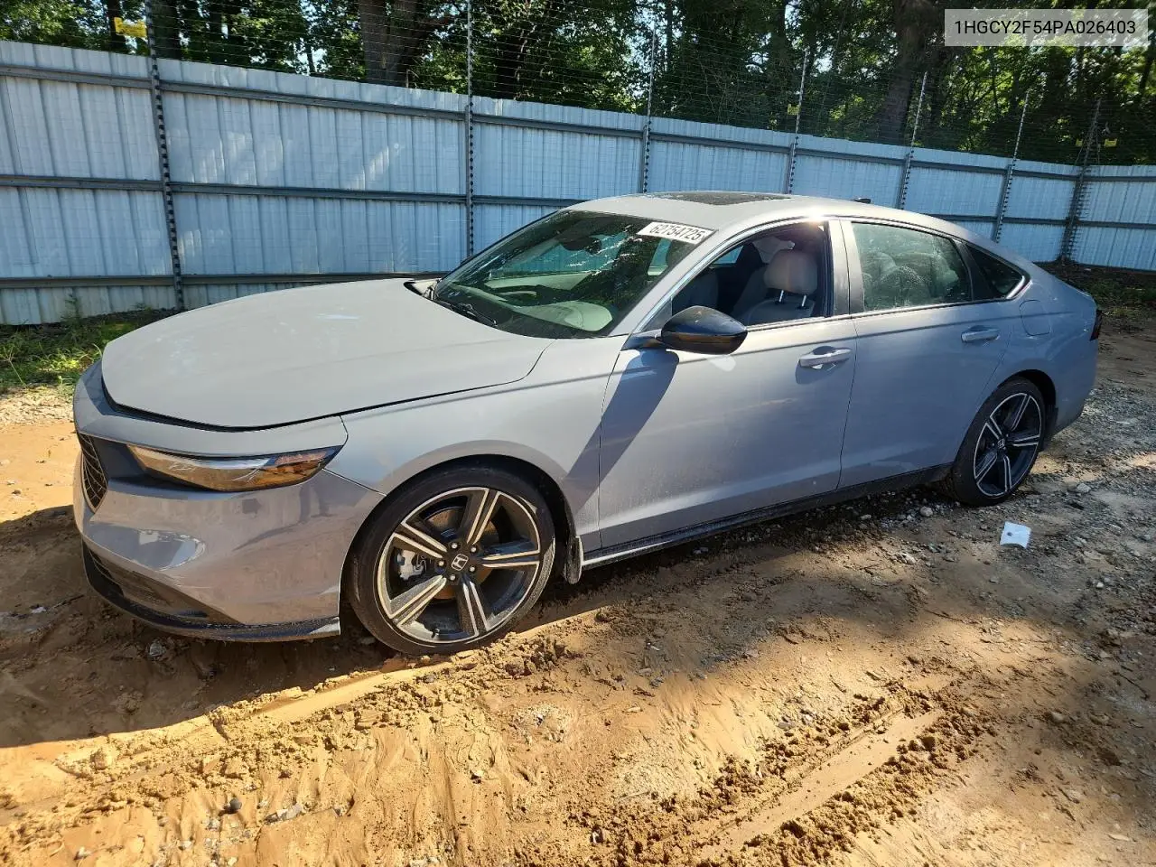 2023 Honda Accord Hybrid Sport VIN: 1HGCY2F54PA026403 Lot: 62754725