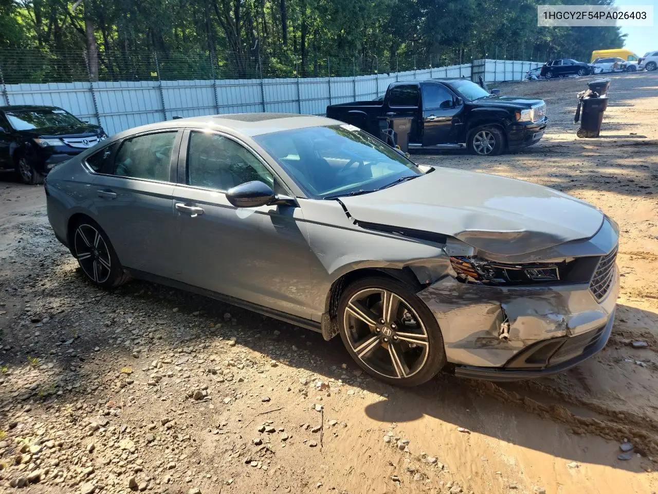 2023 Honda Accord Hybrid Sport VIN: 1HGCY2F54PA026403 Lot: 62754725