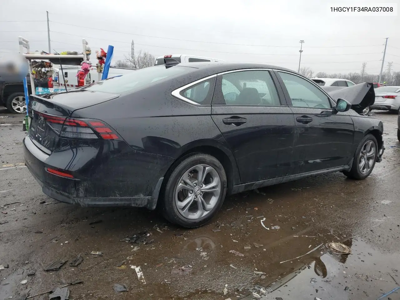 2024 Honda Accord Ex VIN: 1HGCY1F34RA037008 Lot: 46531815