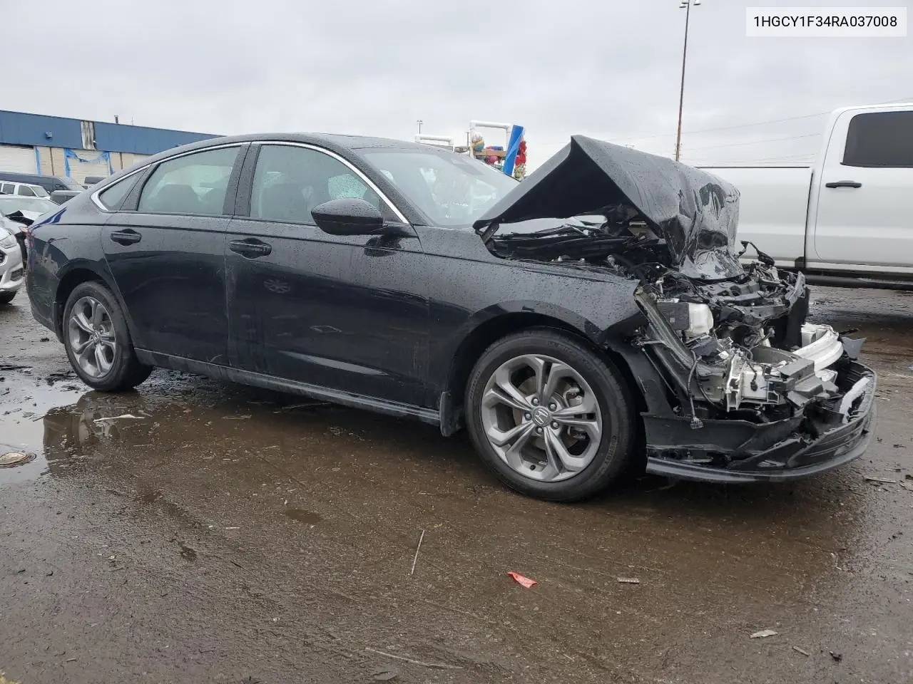 2024 Honda Accord Ex VIN: 1HGCY1F34RA037008 Lot: 46531815
