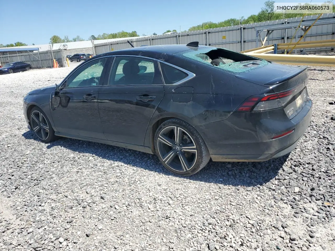 2024 Honda Accord Hybrid Sport VIN: 1HGCY2F58RA060573 Lot: 53086905