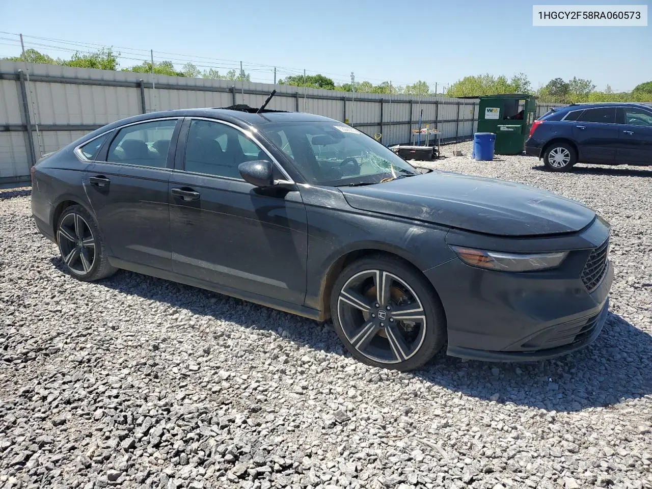 2024 Honda Accord Hybrid Sport VIN: 1HGCY2F58RA060573 Lot: 53086905