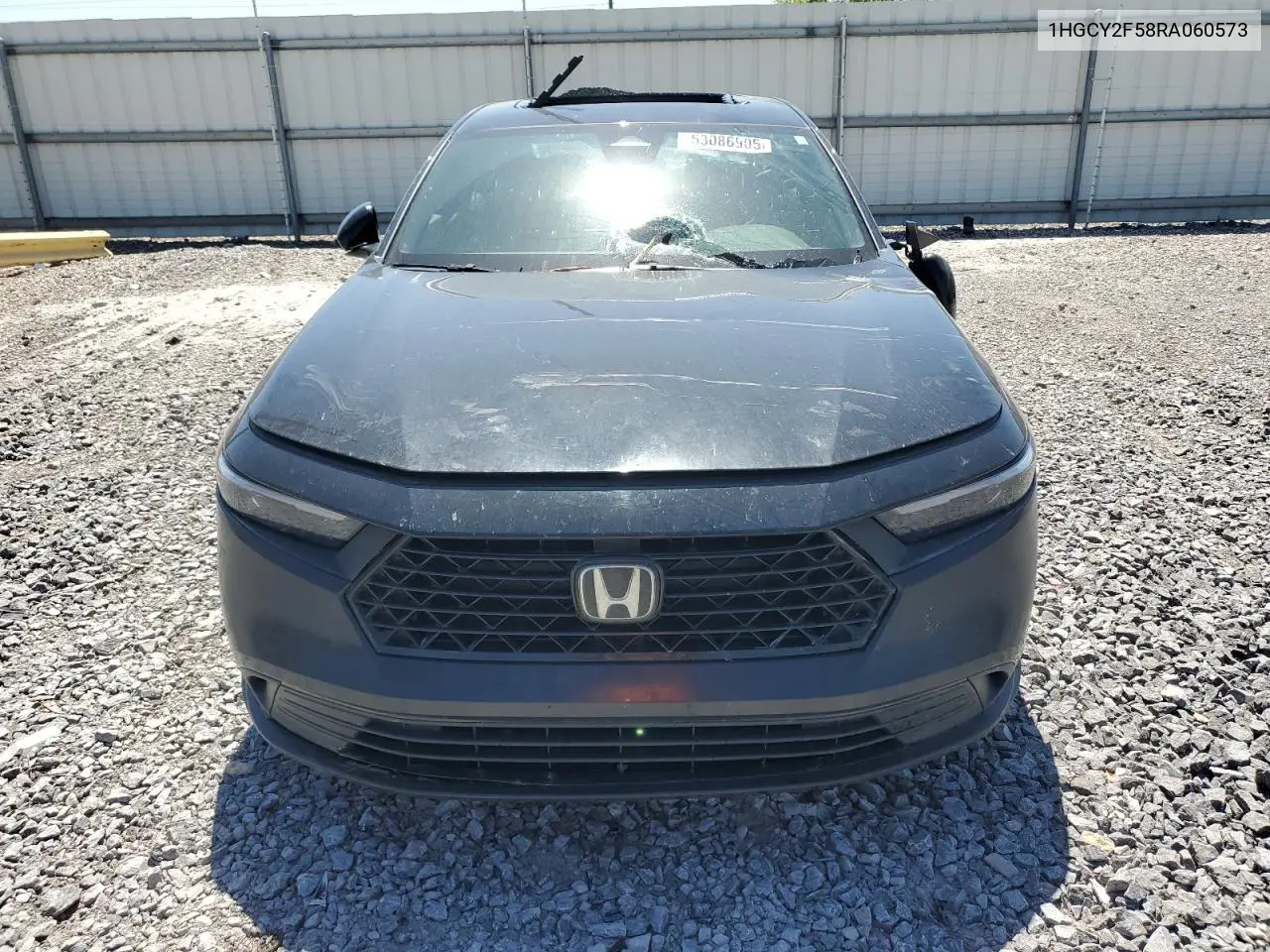 2024 Honda Accord Hybrid Sport VIN: 1HGCY2F58RA060573 Lot: 53086905