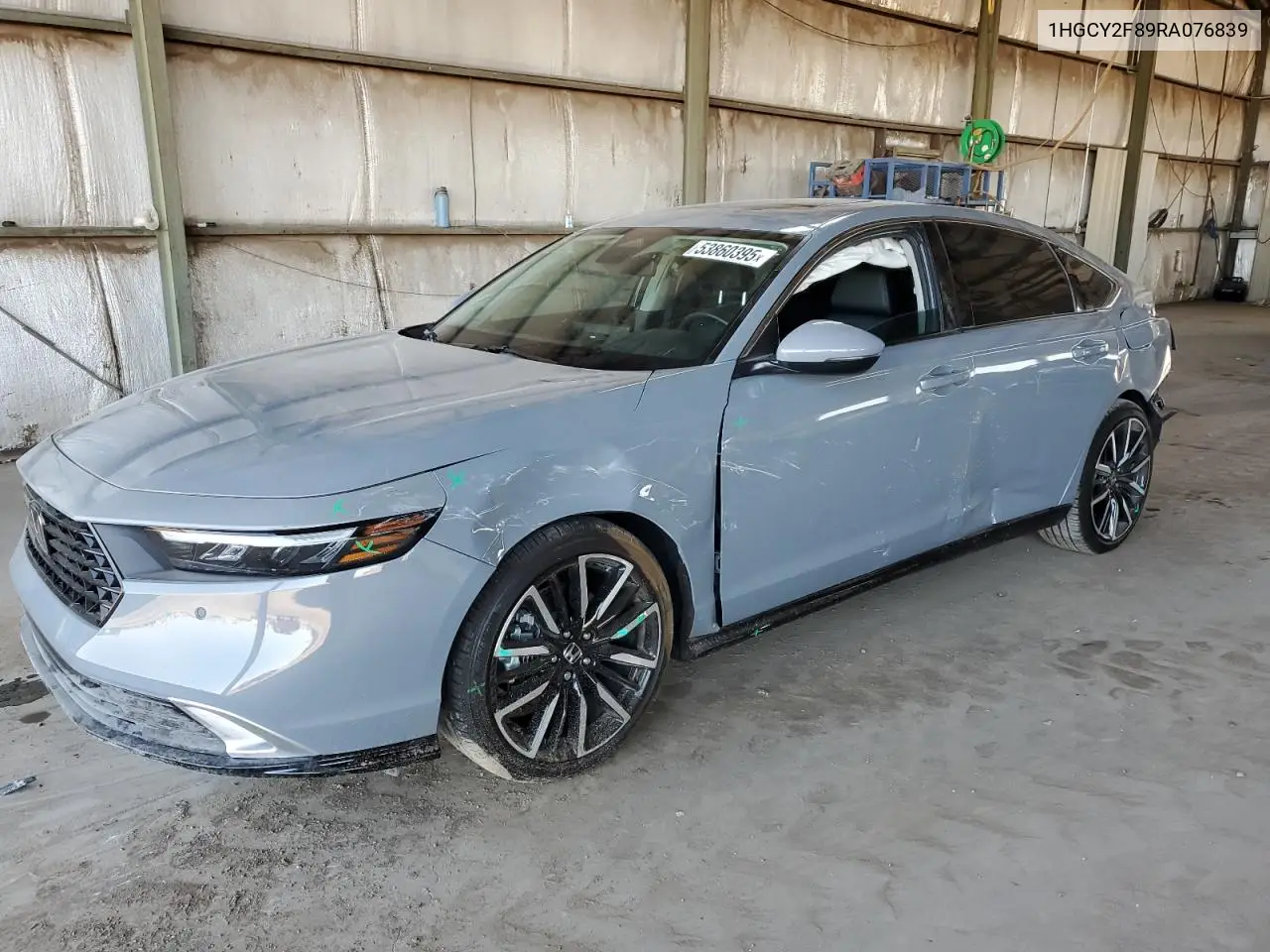 2024 Honda Accord Touring Hybrid VIN: 1HGCY2F89RA076839 Lot: 53860395