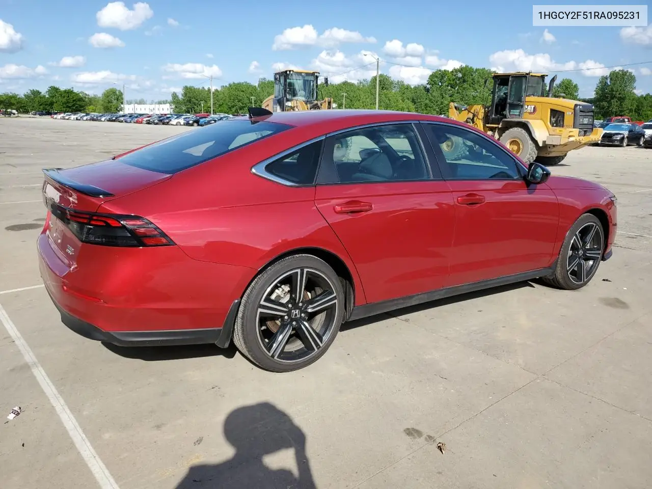 2024 Honda Accord Hybrid Sport VIN: 1HGCY2F51RA095231 Lot: 56355705