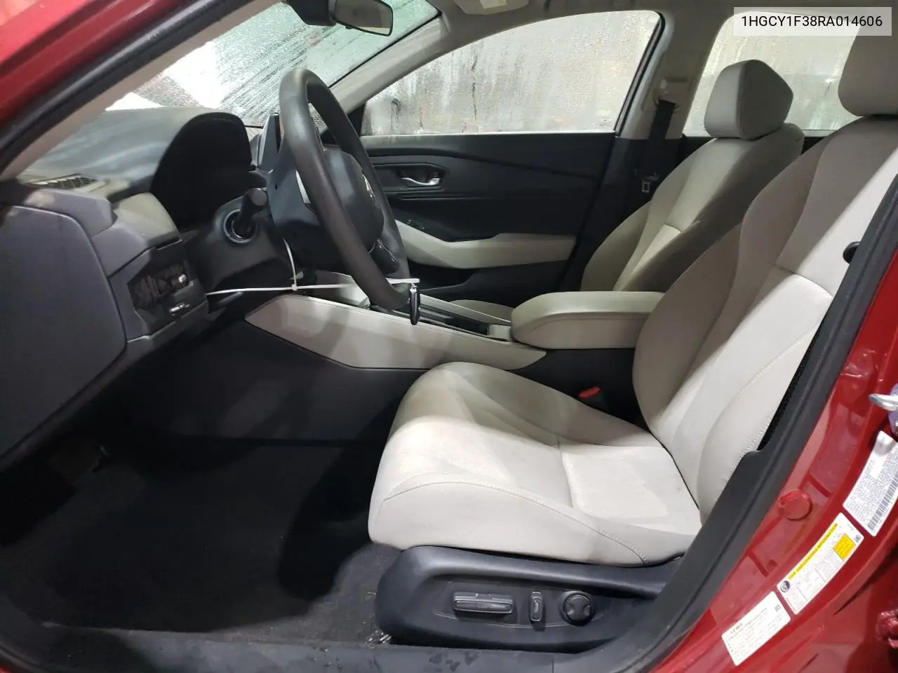 2024 Honda Accord Ex VIN: 1HGCY1F38RA014606 Lot: 58622175