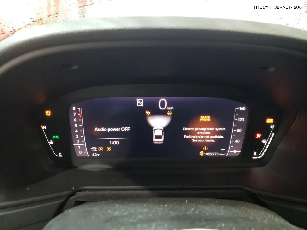 2024 Honda Accord Ex VIN: 1HGCY1F38RA014606 Lot: 58622175