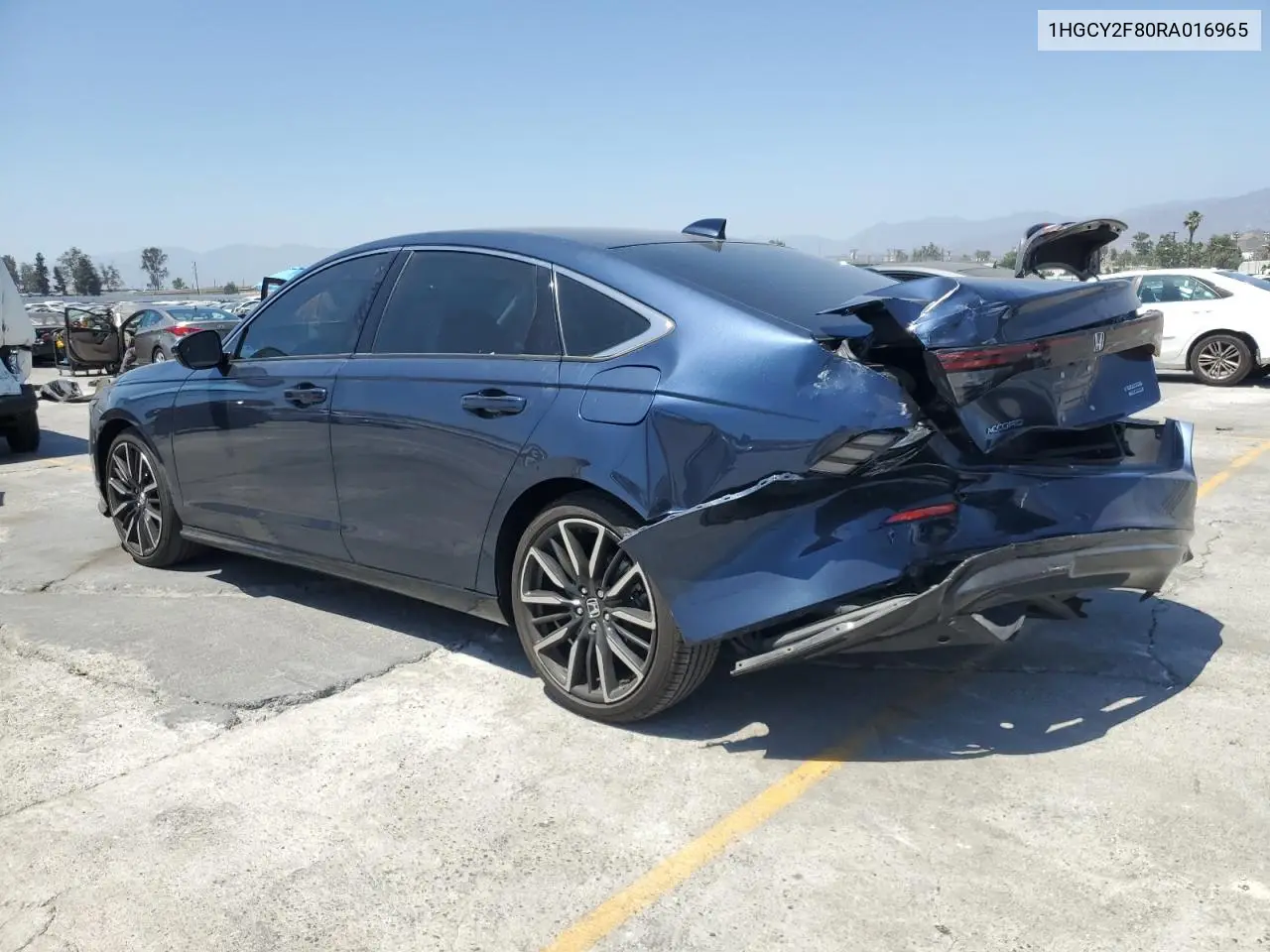 2024 Honda Accord Touring Hybrid VIN: 1HGCY2F80RA016965 Lot: 61759355