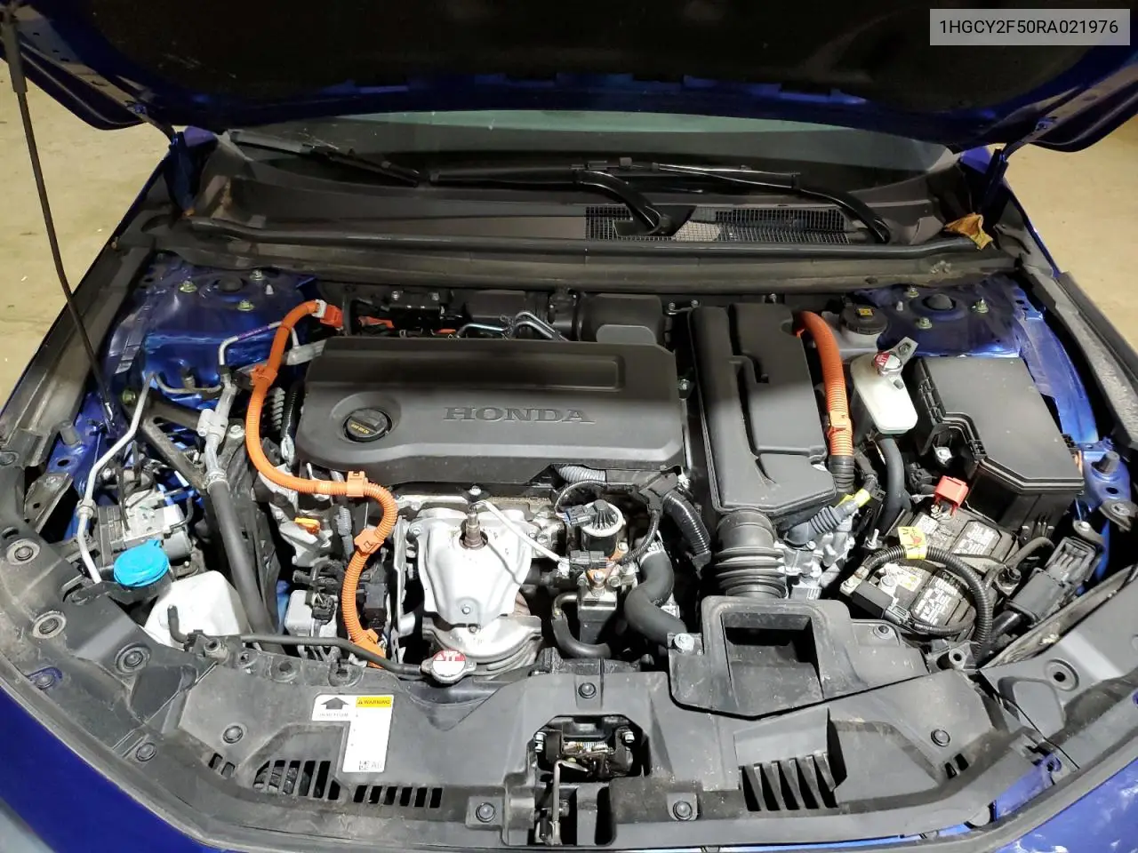 2024 Honda Accord Hybrid Sport VIN: 1HGCY2F50RA021976 Lot: 62908255