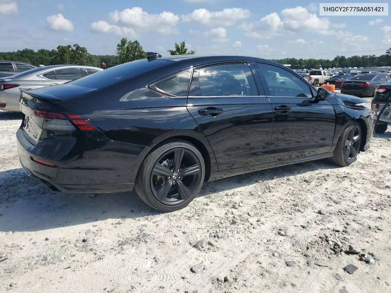 2025 Honda Accord Hybrid Sport-L VIN: 1HGCY2F77SA051421 Lot: 63022535