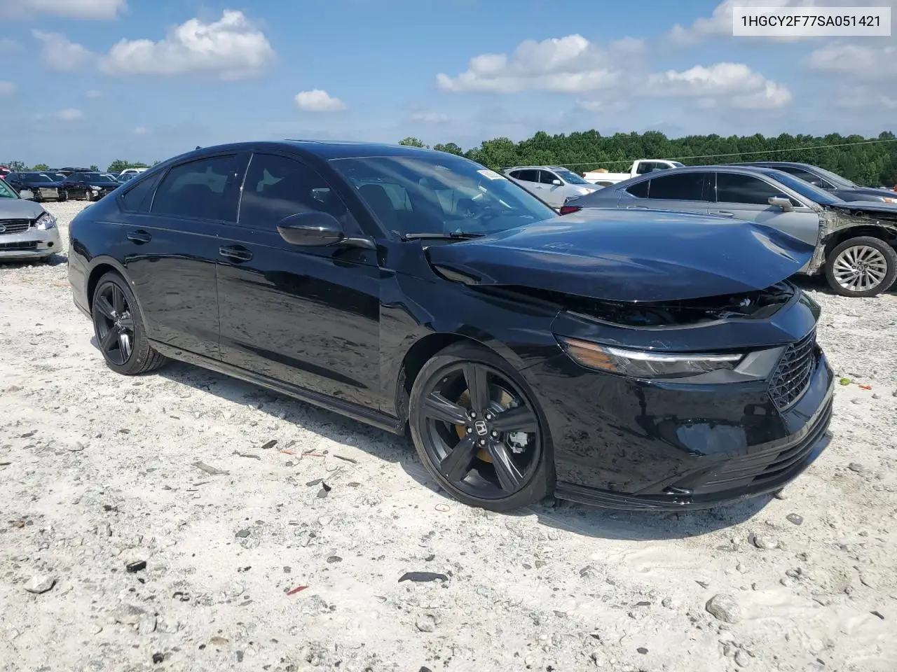2025 Honda Accord Hybrid Sport-L VIN: 1HGCY2F77SA051421 Lot: 63022535