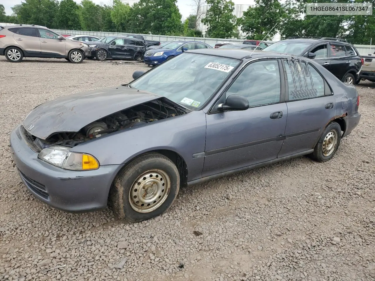 1995 Honda Civic Dx VIN: 1HGEG8641SL067347 Lot: 63052175