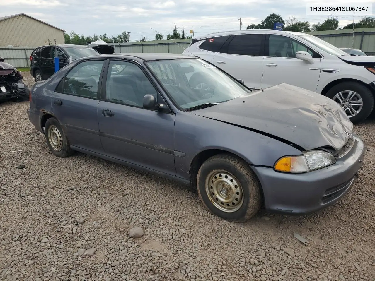 1995 Honda Civic Dx VIN: 1HGEG8641SL067347 Lot: 63052175