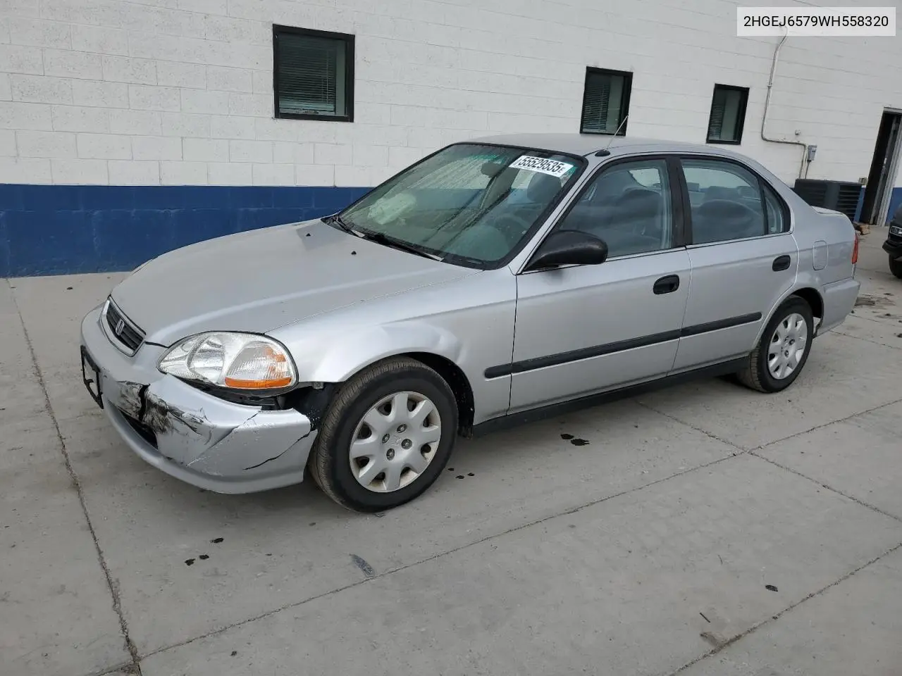 1998 Honda Civic Lx VIN: 2HGEJ6579WH558320 Lot: 55529535