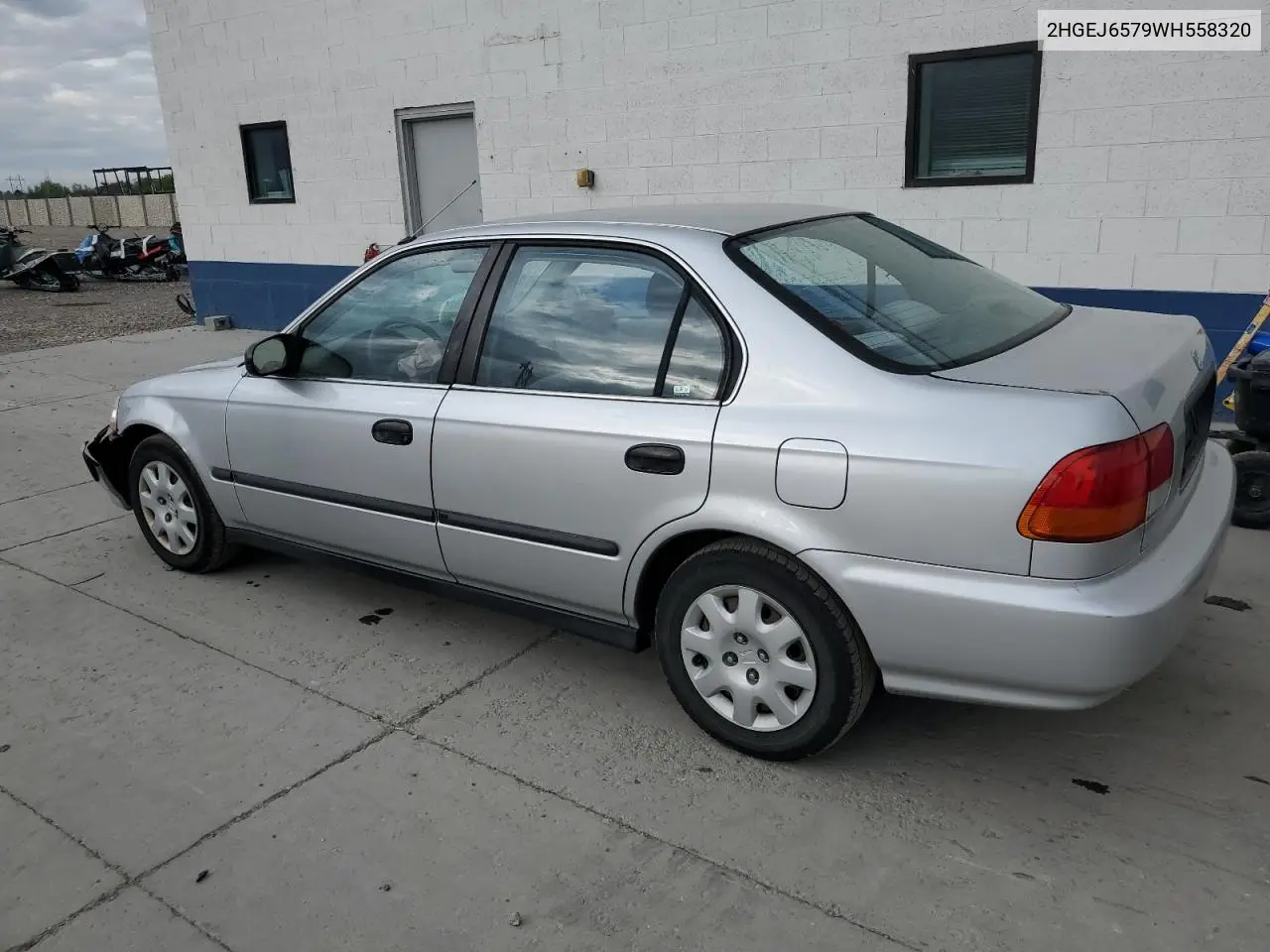 1998 Honda Civic Lx VIN: 2HGEJ6579WH558320 Lot: 55529535