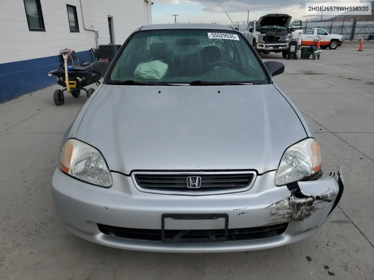 1998 Honda Civic Lx VIN: 2HGEJ6579WH558320 Lot: 55529535