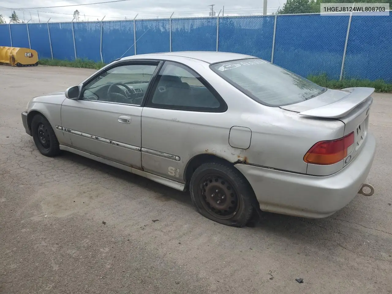 1998 Honda Civic Si VIN: 1HGEJ8124WL808703 Lot: 60949755