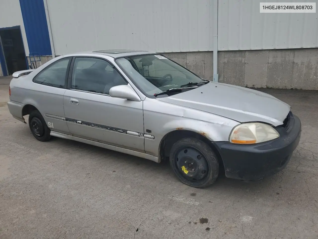 1998 Honda Civic Si VIN: 1HGEJ8124WL808703 Lot: 60949755