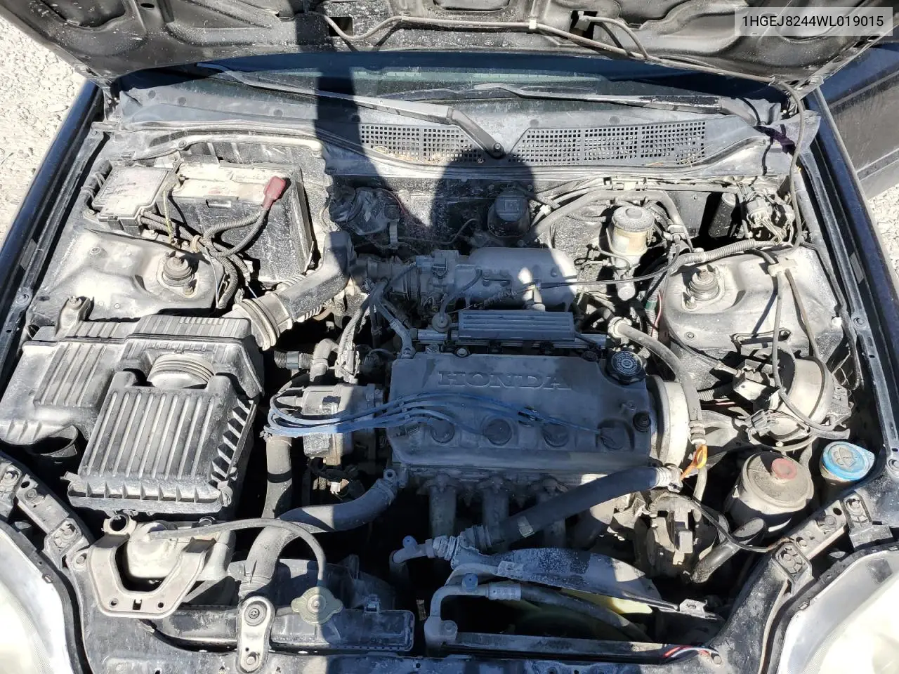 1998 Honda Civic Ex VIN: 1HGEJ8244WL019015 Lot: 61253885