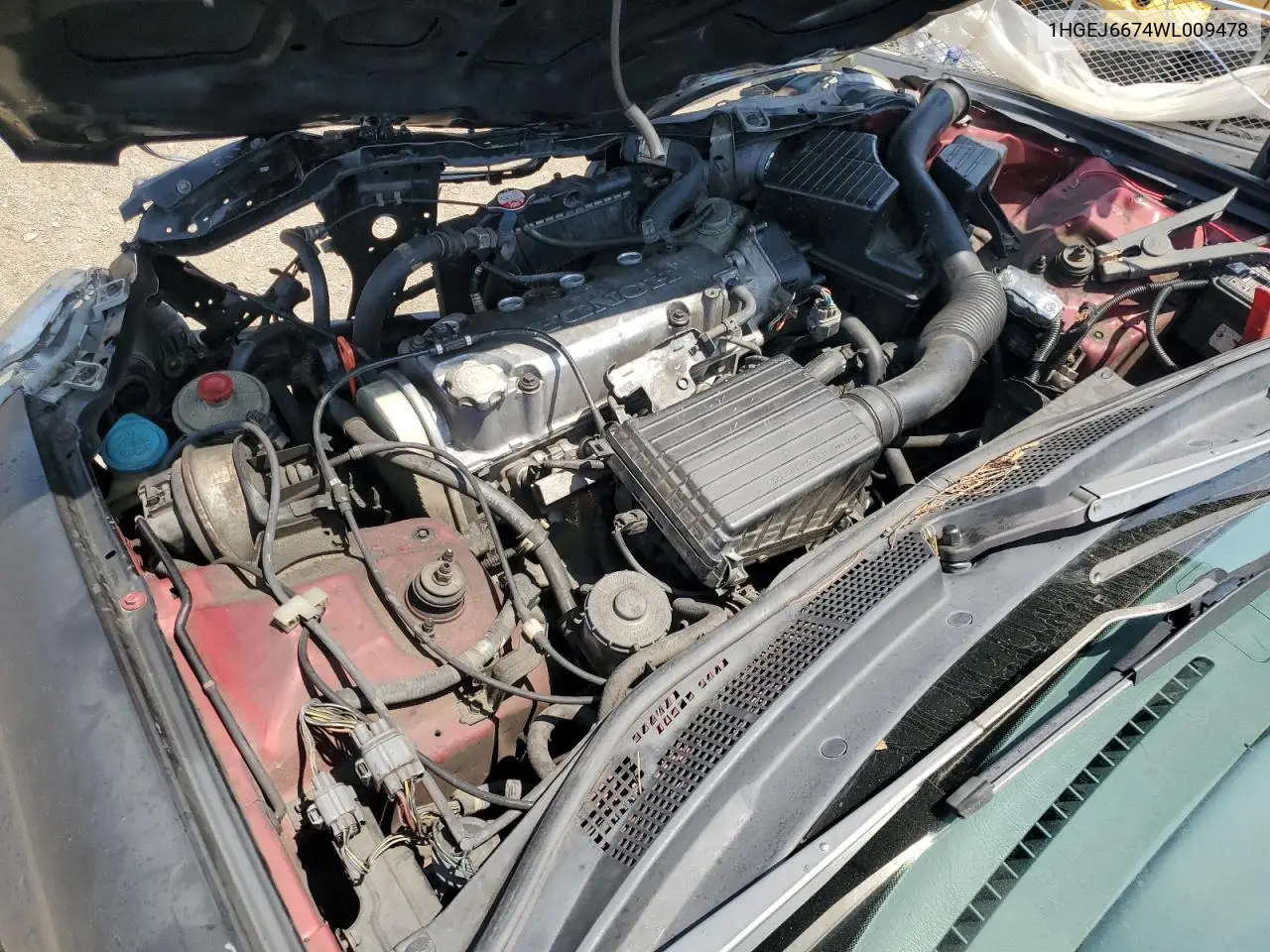 1998 Honda Civic Lx VIN: 1HGEJ6674WL009478 Lot: 61852055
