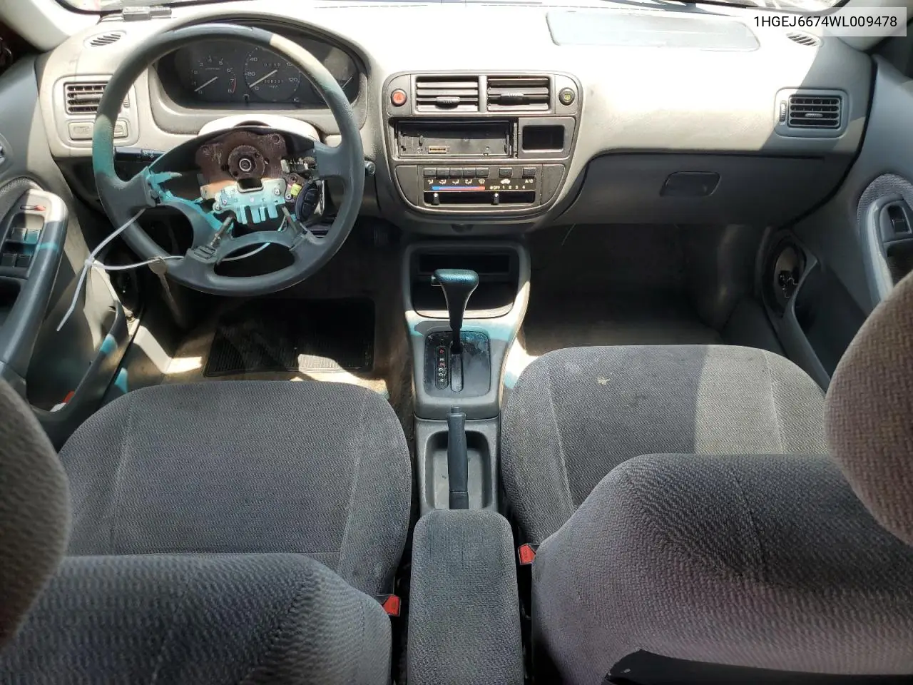1998 Honda Civic Lx VIN: 1HGEJ6674WL009478 Lot: 61852055