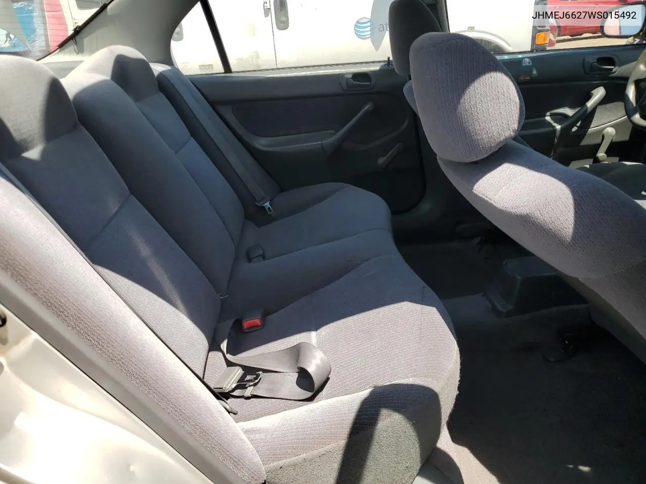 1998 Honda Civic Dx VIN: JHMEJ6627WS015492 Lot: 62774545