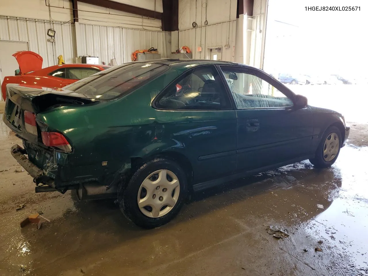 1999 Honda Civic Ex VIN: 1HGEJ8240XL025671 Lot: 42625445