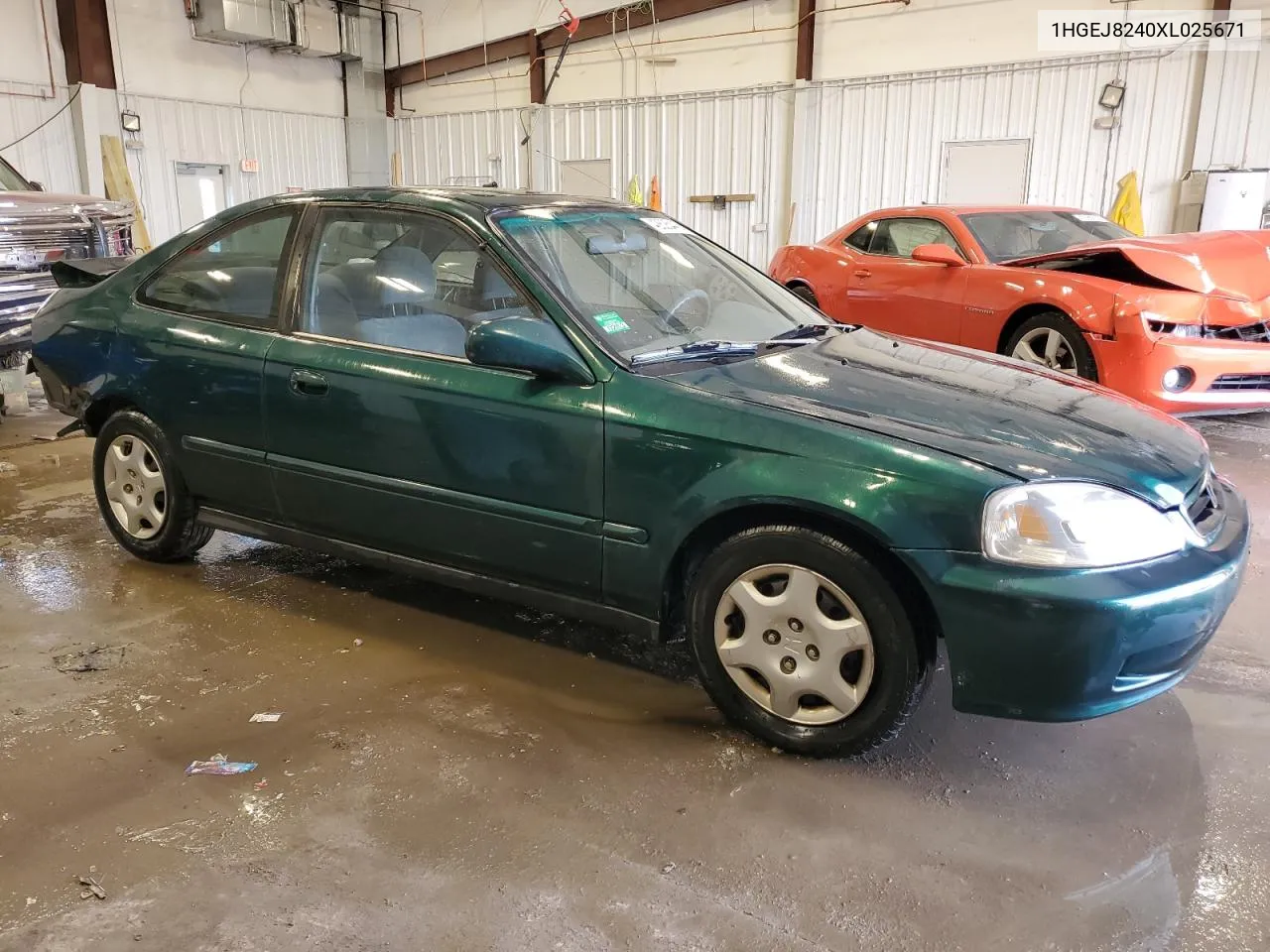 1999 Honda Civic Ex VIN: 1HGEJ8240XL025671 Lot: 42625445