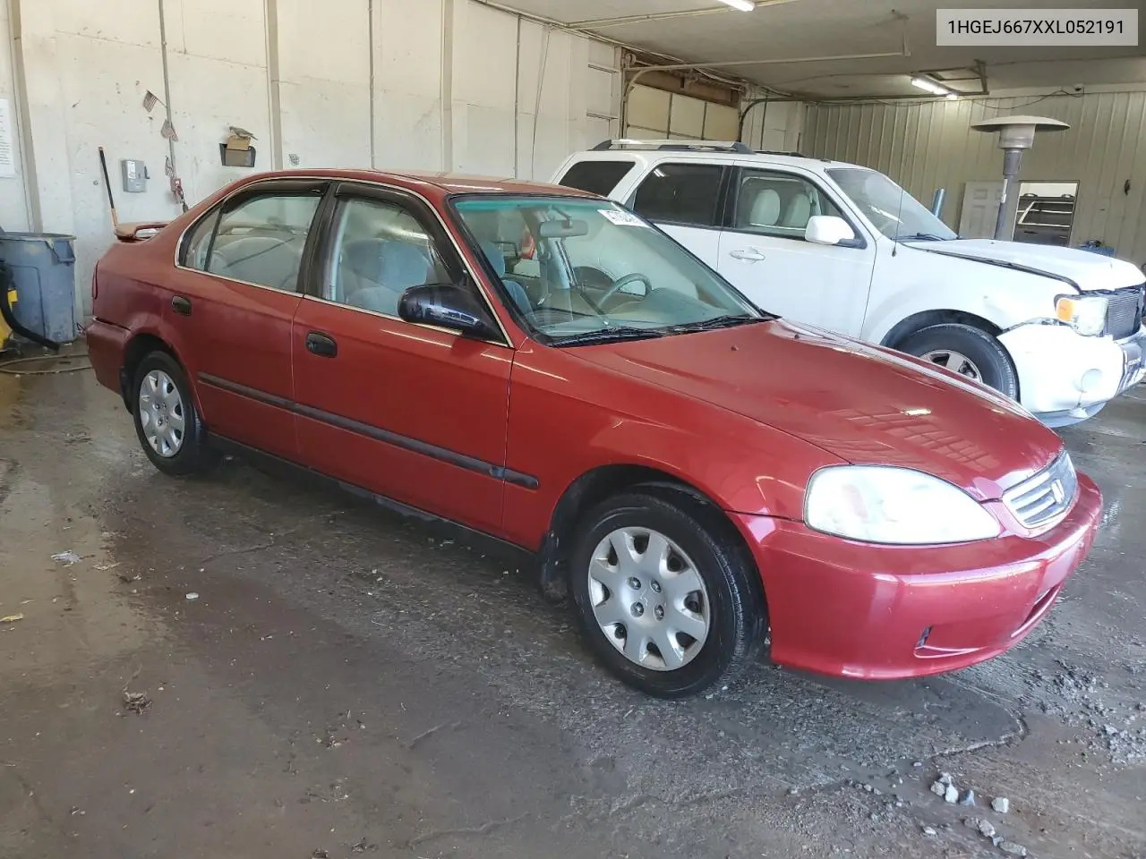 1999 Honda Civic Lx VIN: 1HGEJ667XXL052191 Lot: 47782405