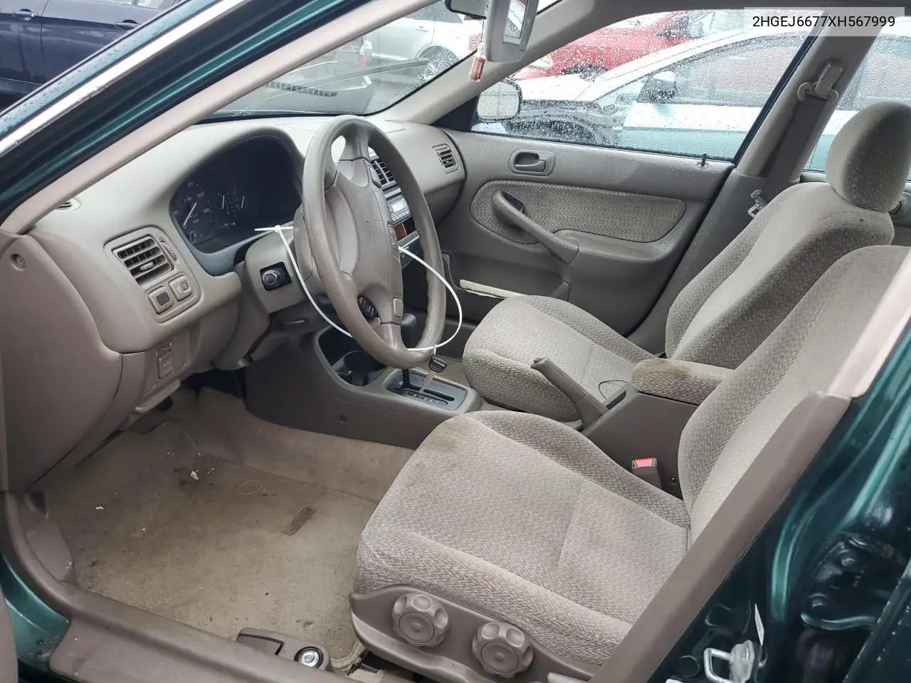 1999 Honda Civic Lx VIN: 2HGEJ6677XH567999 Lot: 48563535