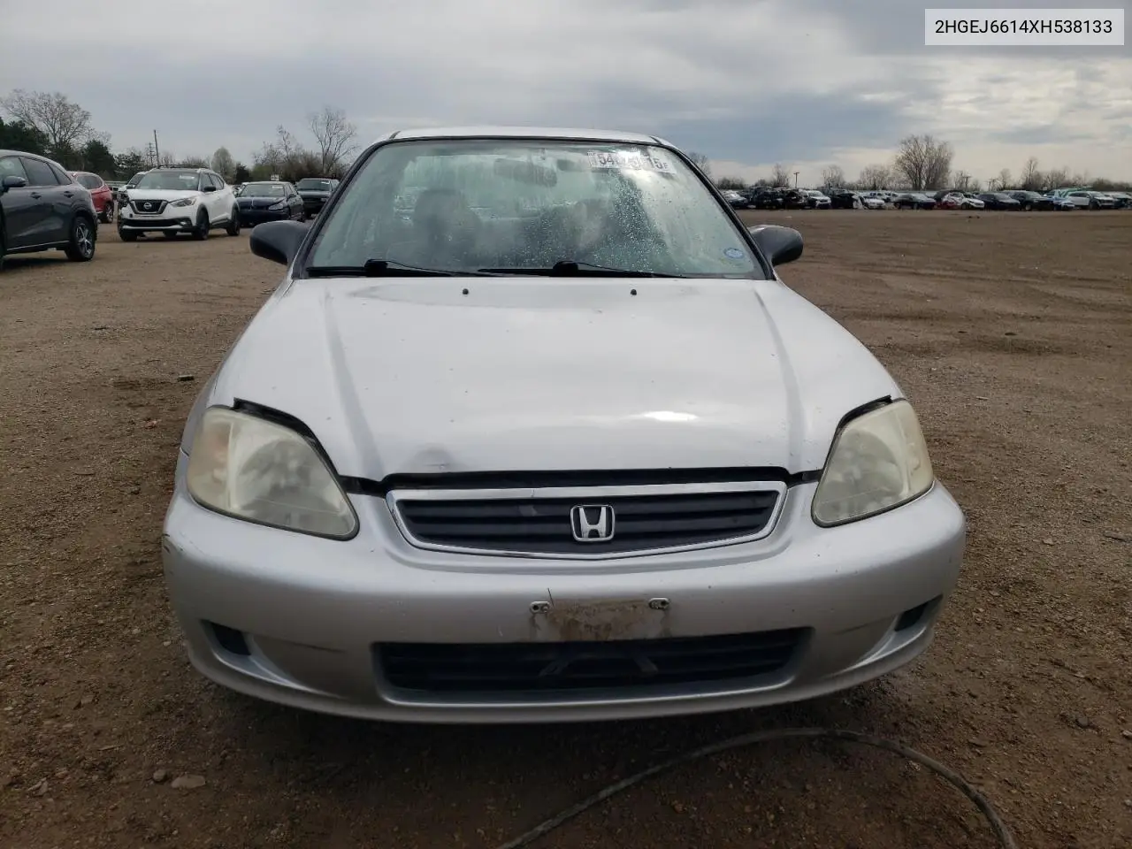 1999 Honda Civic Base VIN: 2HGEJ6614XH538133 Lot: 54073615