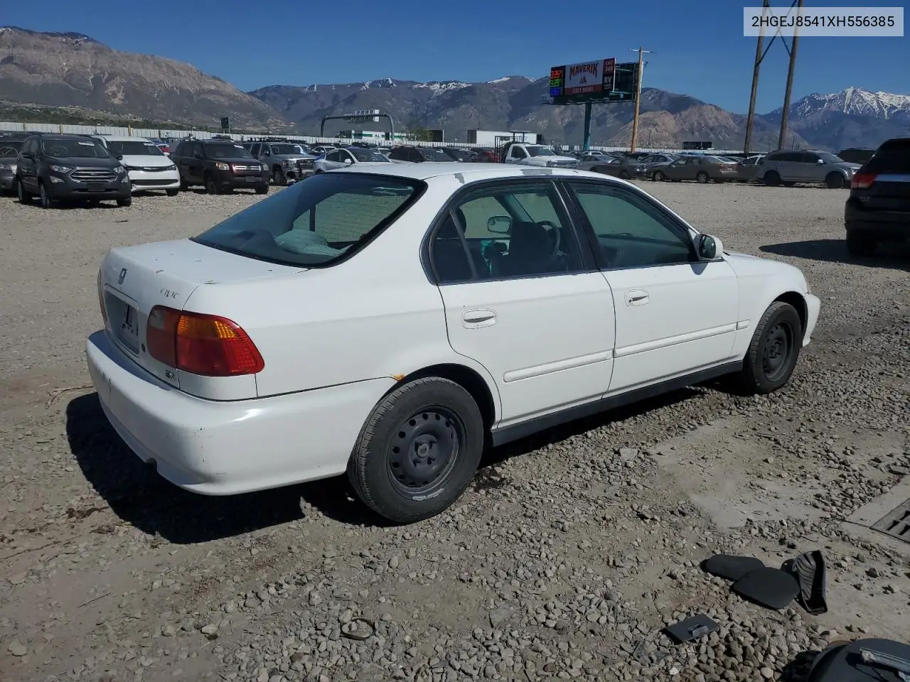 1999 Honda Civic Ex VIN: 2HGEJ8541XH556385 Lot: 55464005