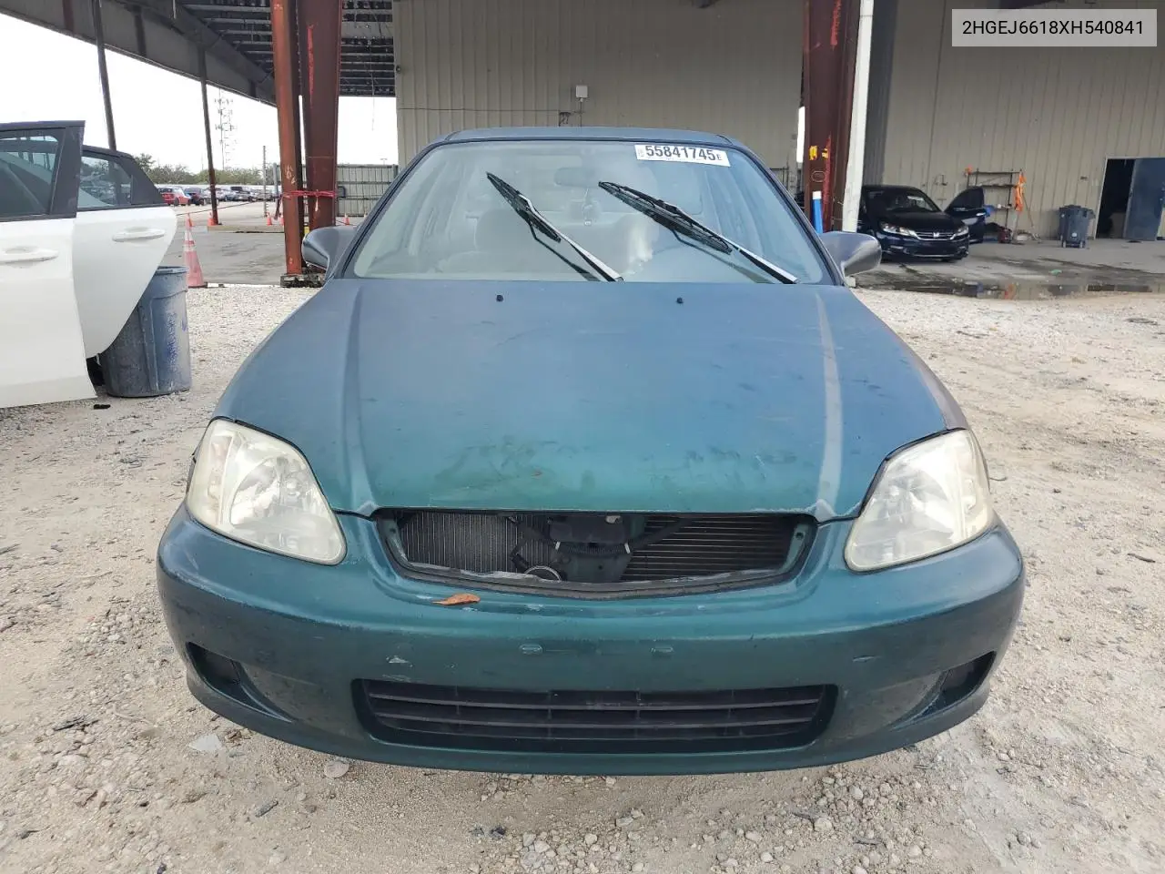 1999 Honda Civic Base VIN: 2HGEJ6618XH540841 Lot: 55841745