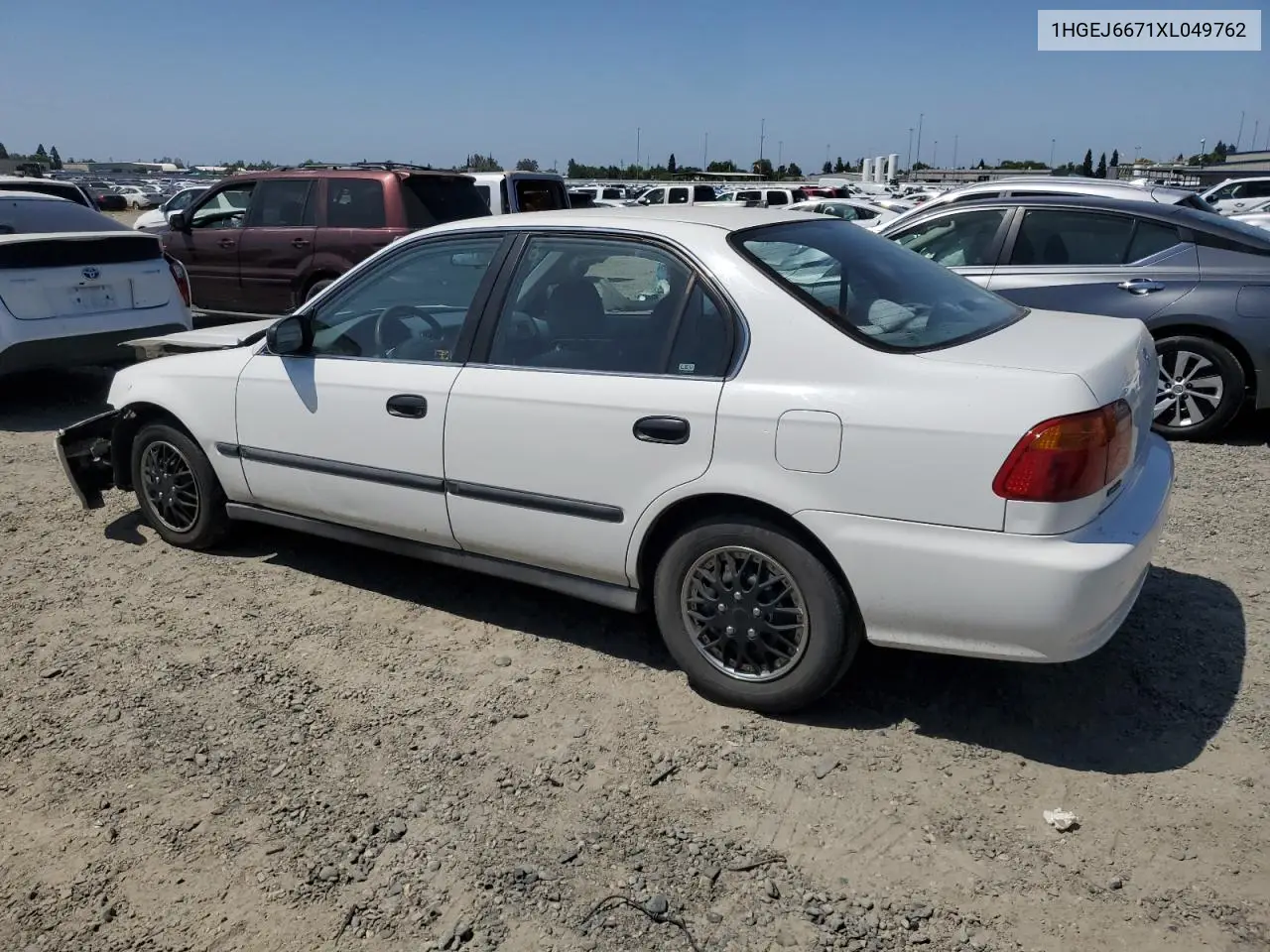 1999 Honda Civic Lx VIN: 1HGEJ6671XL049762 Lot: 56219545