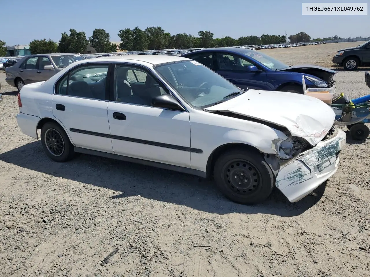1999 Honda Civic Lx VIN: 1HGEJ6671XL049762 Lot: 56219545