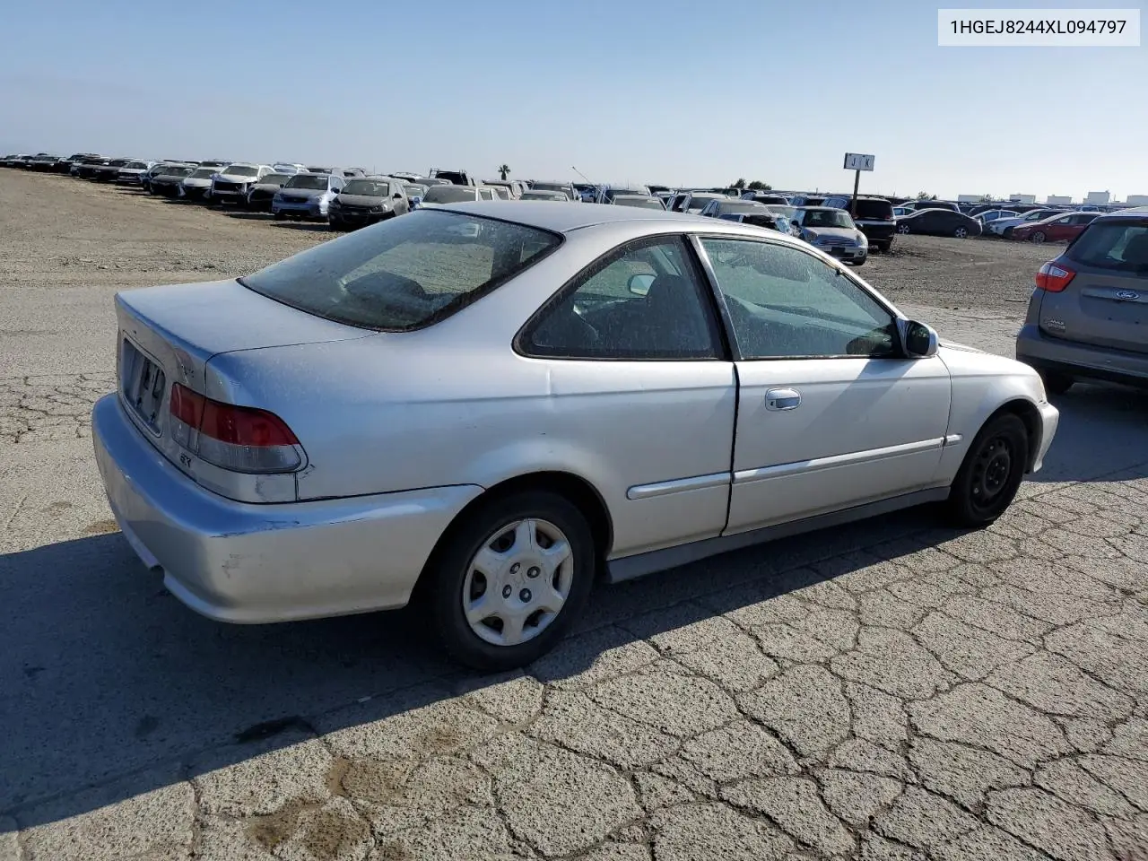 1999 Honda Civic Ex VIN: 1HGEJ8244XL094797 Lot: 56402425