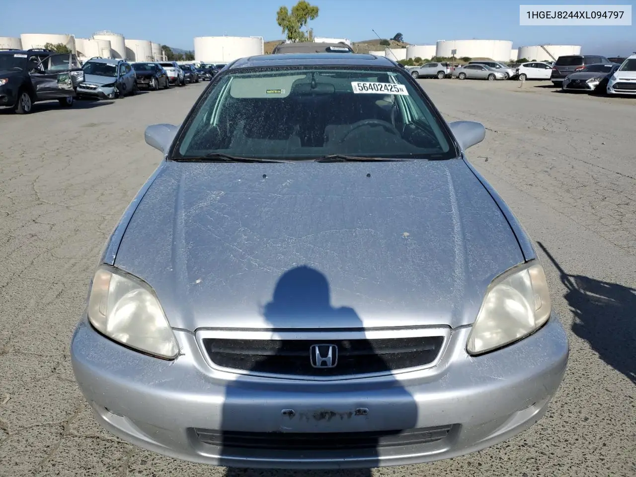 1999 Honda Civic Ex VIN: 1HGEJ8244XL094797 Lot: 56402425
