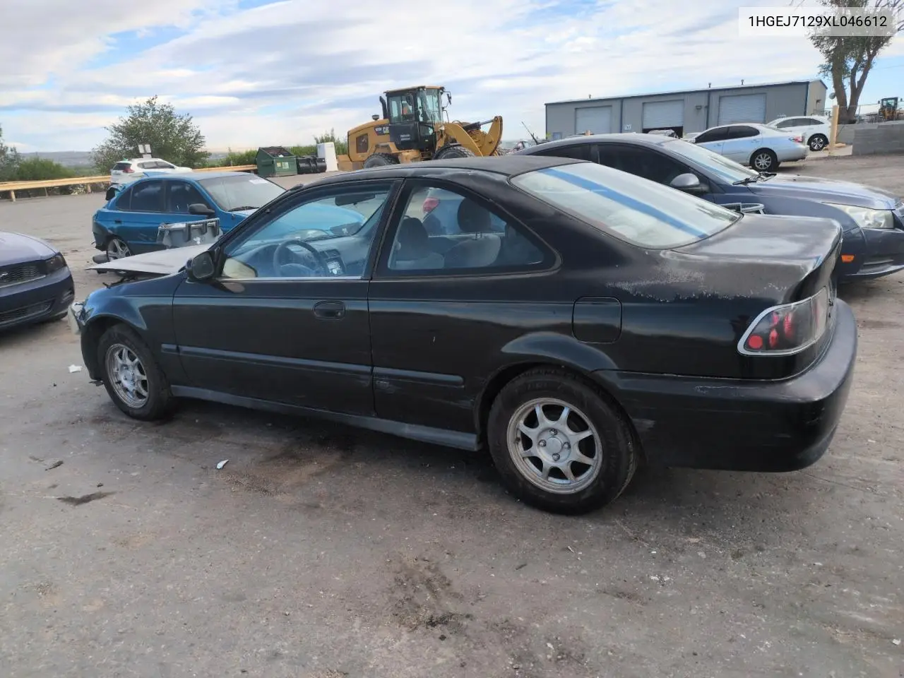 1999 Honda Civic Hx VIN: 1HGEJ7129XL046612 Lot: 56558855