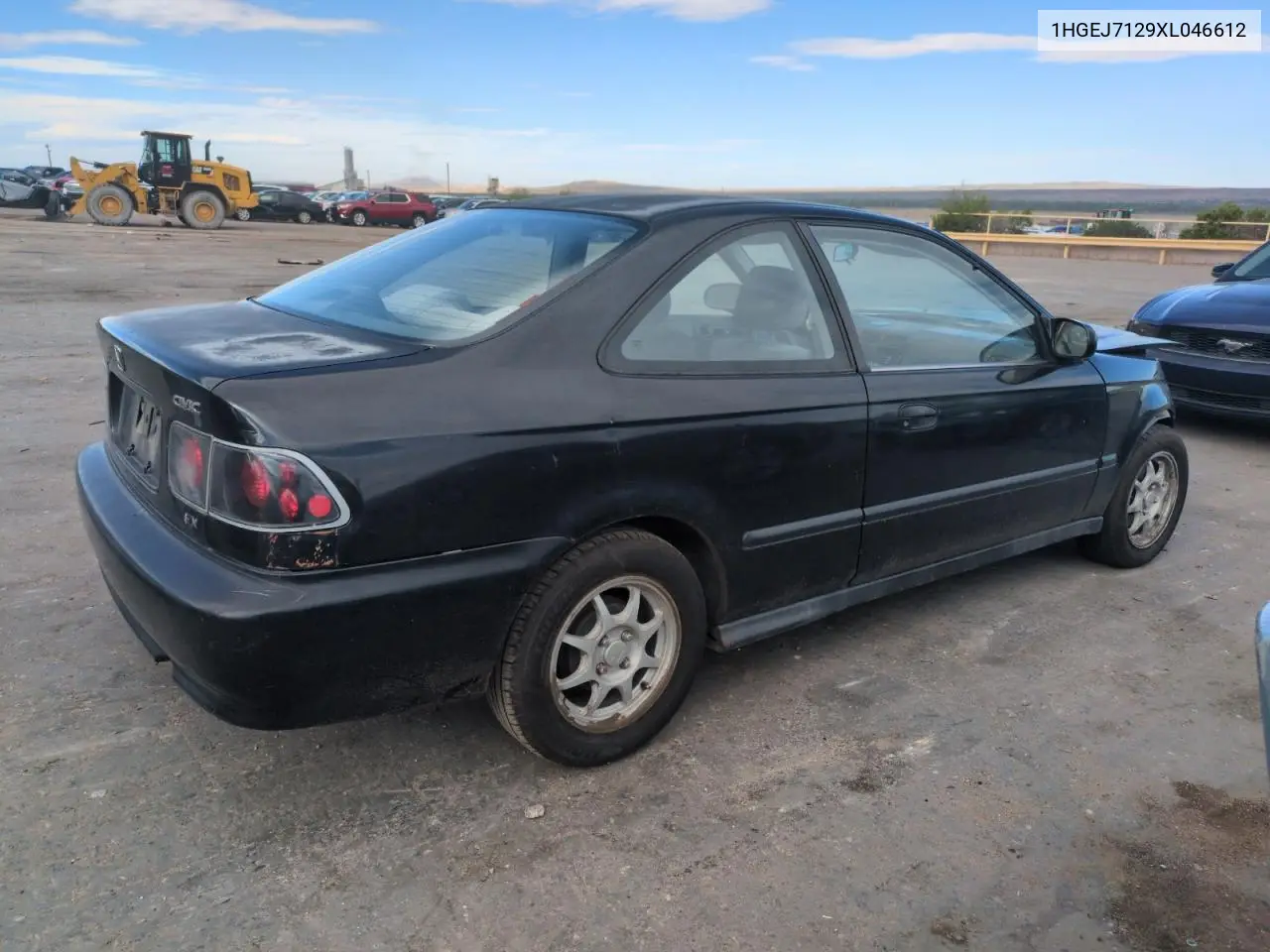 1999 Honda Civic Hx VIN: 1HGEJ7129XL046612 Lot: 56558855