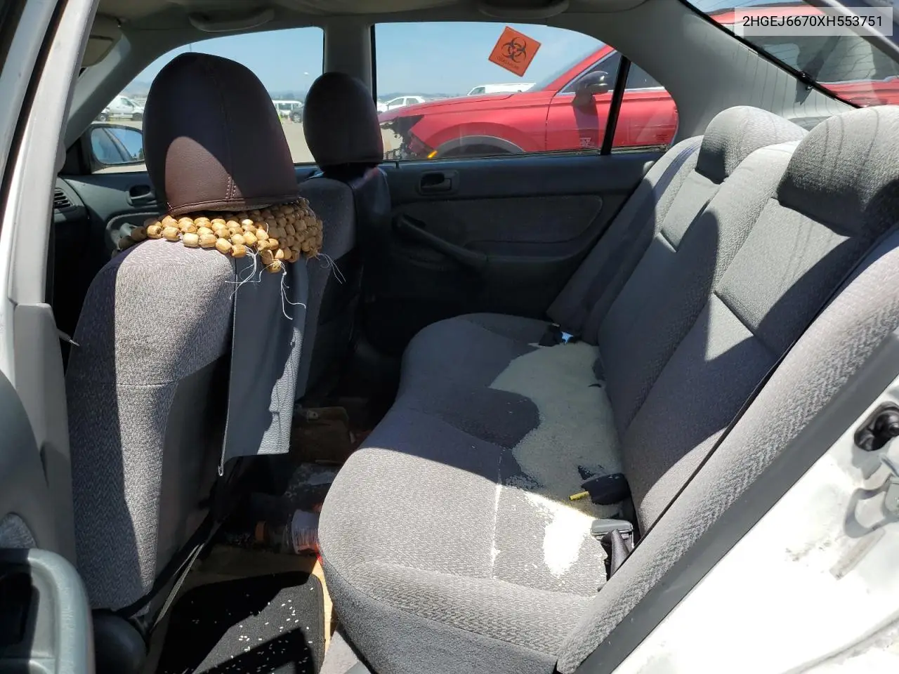 1999 Honda Civic Lx VIN: 2HGEJ6670XH553751 Lot: 56574415