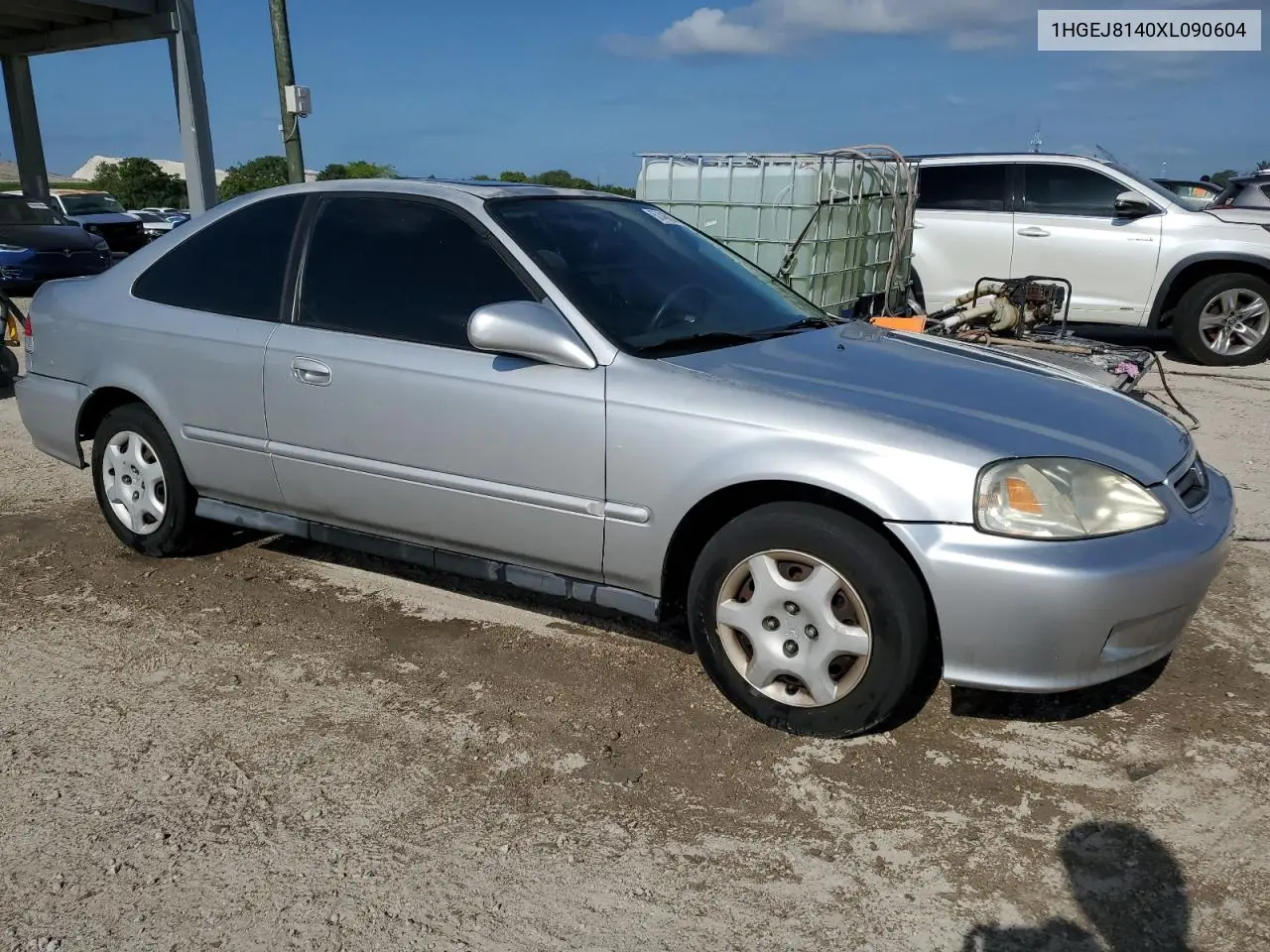 1999 Honda Civic Ex VIN: 1HGEJ8140XL090604 Lot: 57460505