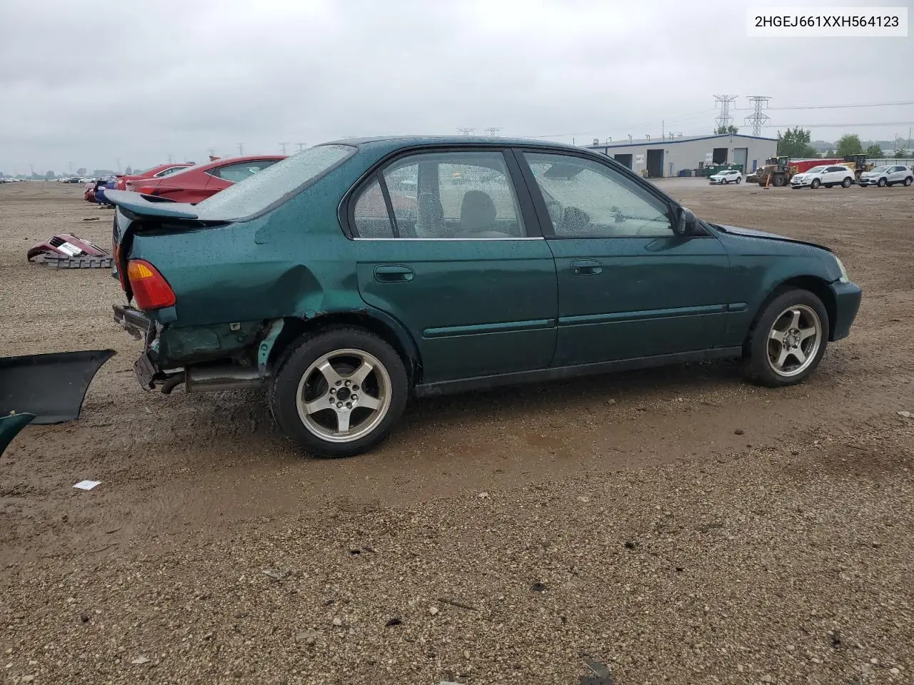 1999 Honda Civic Base VIN: 2HGEJ661XXH564123 Lot: 59487725