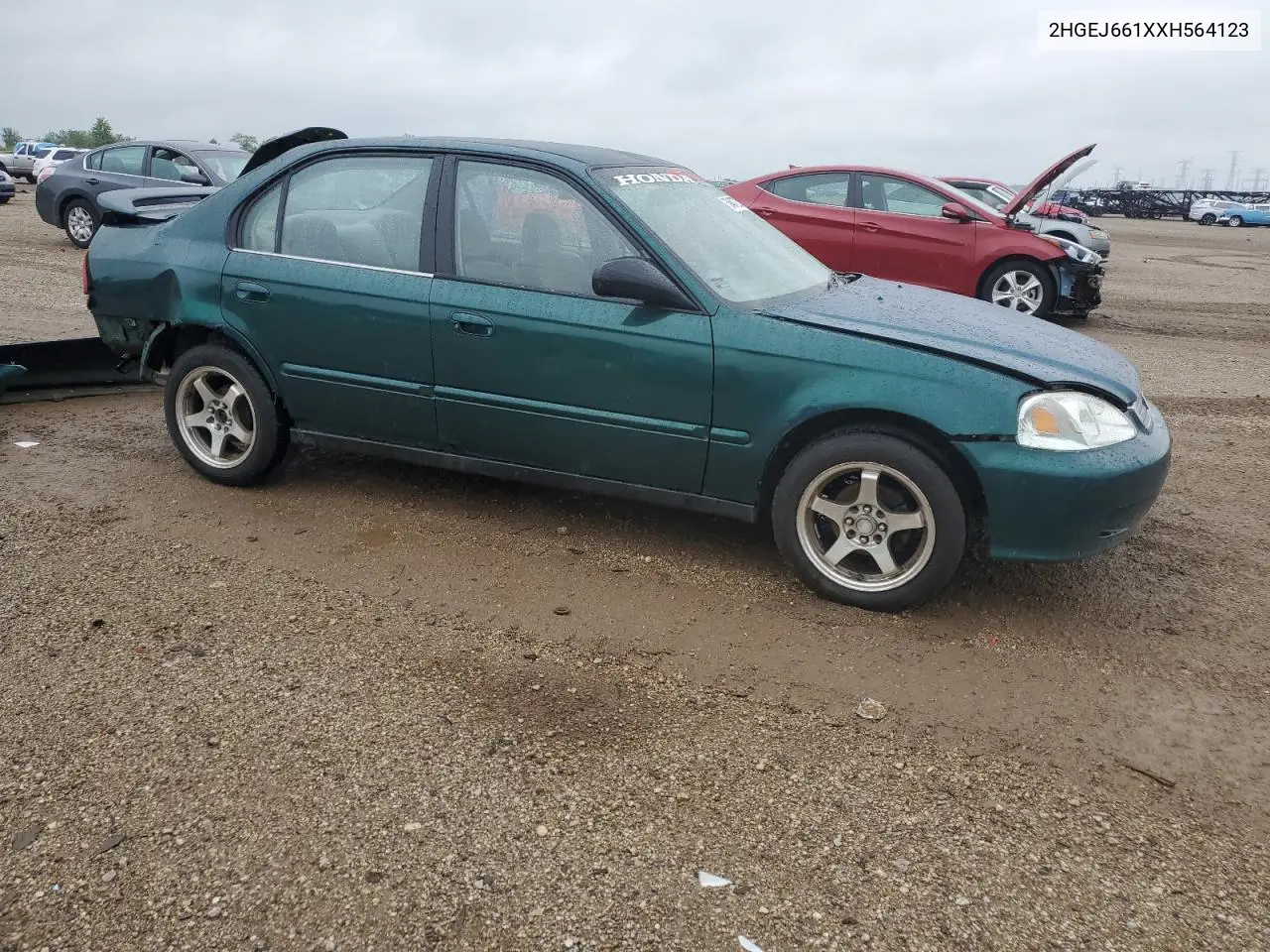 1999 Honda Civic Base VIN: 2HGEJ661XXH564123 Lot: 59487725