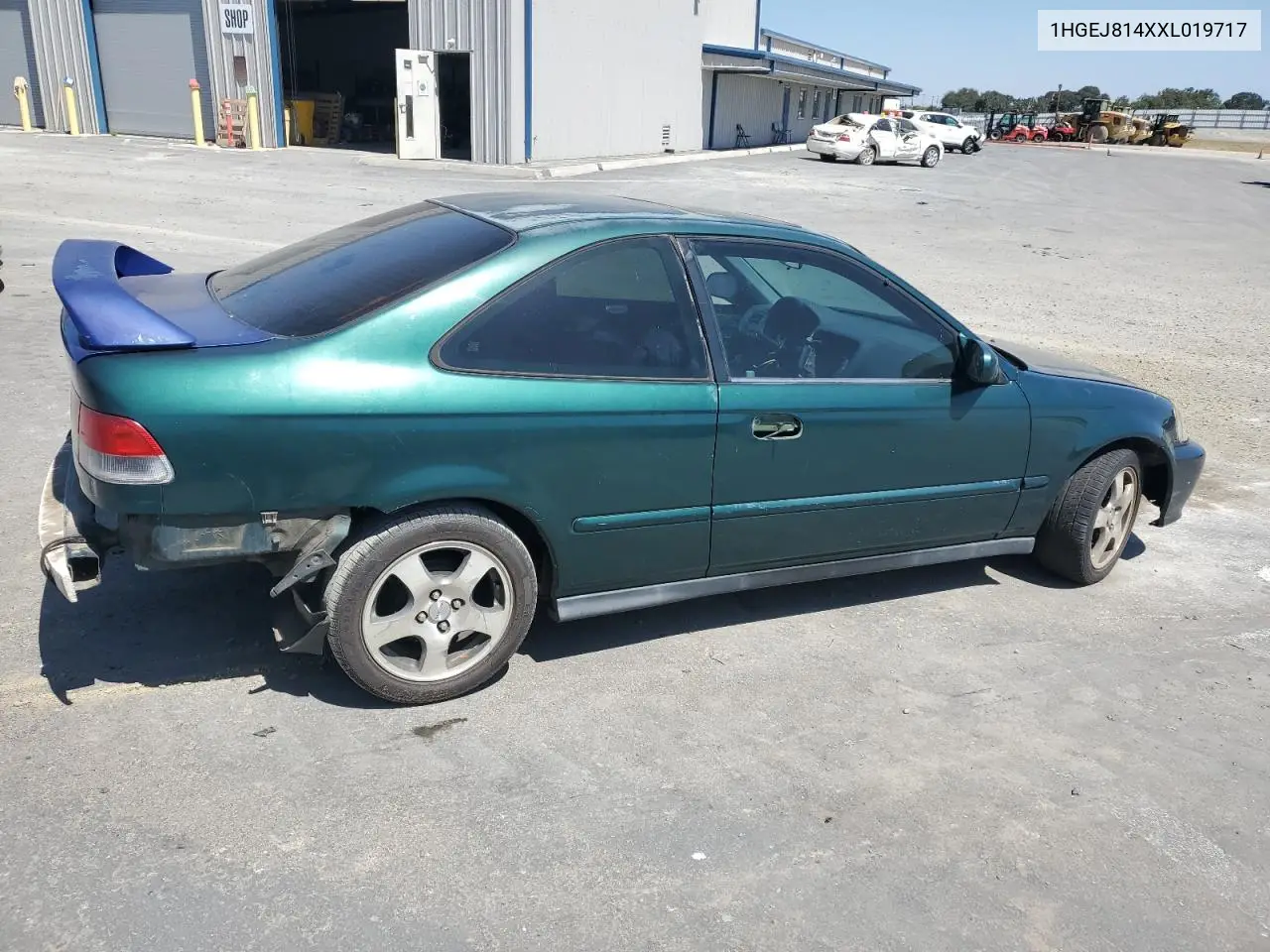 1999 Honda Civic Ex VIN: 1HGEJ814XXL019717 Lot: 60753645